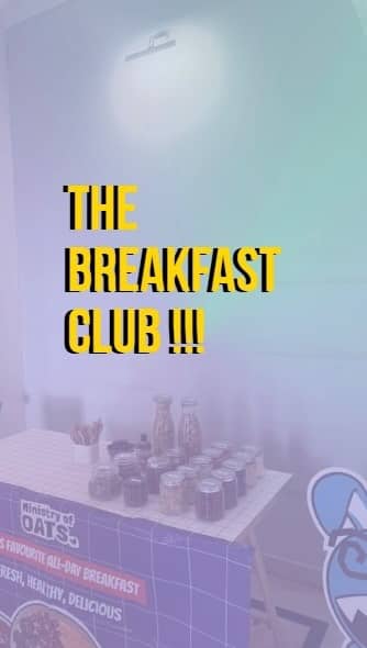 Nothing hits better after a long run than making your own breakfast at Ministry of Oats 🥣
Fresh toppings, good conversations, and bowls made exactly how you like them.