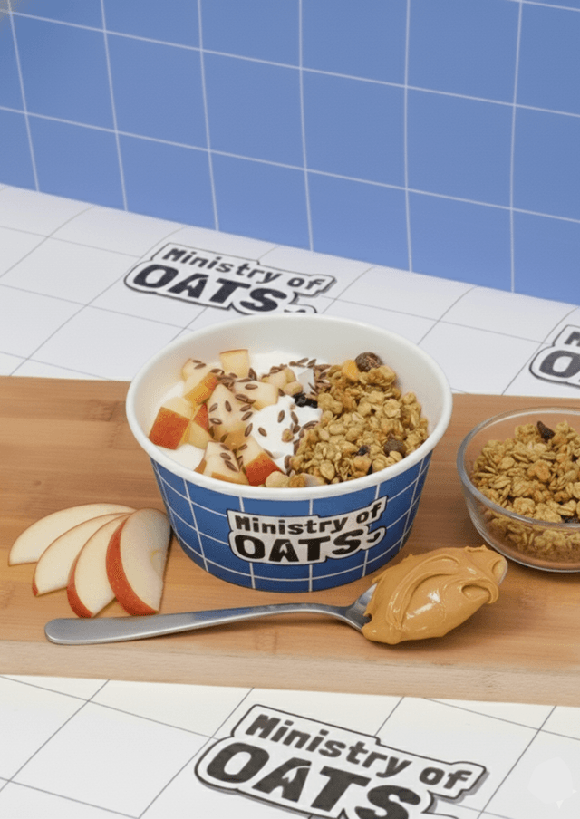 Peanut Butter Apple Yogurt Bowl
