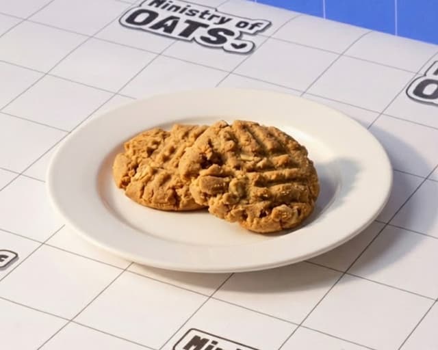Peanut Butter Oat Cookies