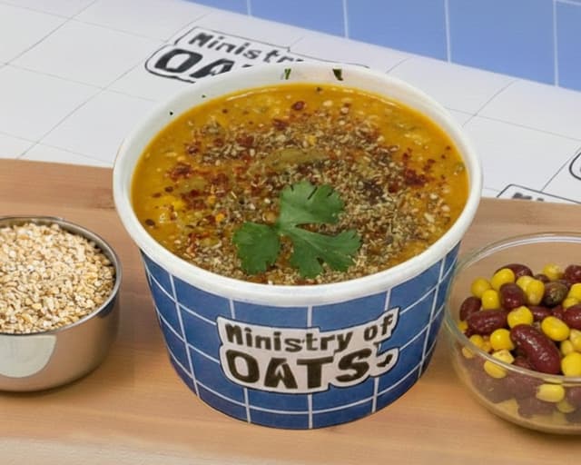Vegetable Rajma Oats Khichdi (served warm)